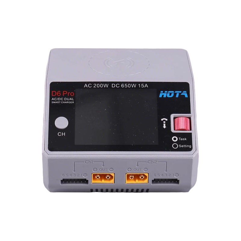 Caricabatterie SNQP HOTA D6 Pr - Hota D6 Pro Dual Lipo Charger recensione e prezzo