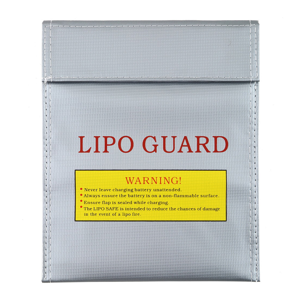 Sacchetto di sicurezza per bat - Lipo Battery Fireproof Safety Charge Box recensione e prezzo