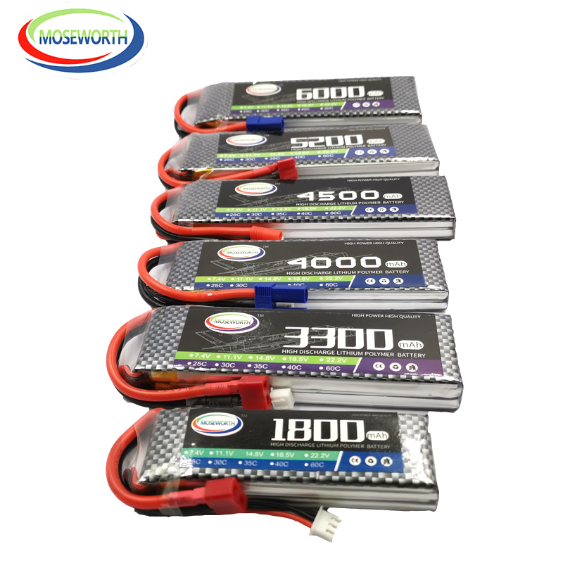 2S 3S 4s 6S 2200 4200 5200 600 - 4S Lipo Battery 14.8V 6000Mah recensione e prezzo